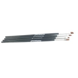 Set de perii 4 buc, negru Professional N00403