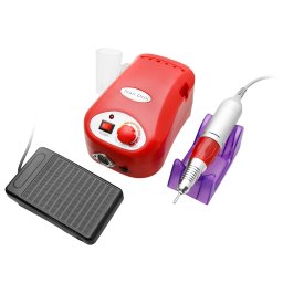 Mașină de manichiură și pedichiură Global Fashion 35000 rs 65W, roșu
