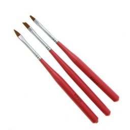 Pensule pentru desen 3 bucati (iarbă, direct, de tragere)