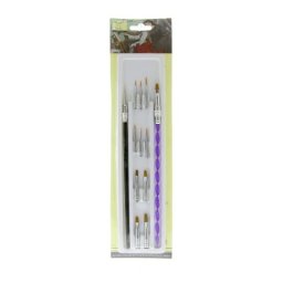 Set de pensule pentru unghii (opt 5 bucati)
