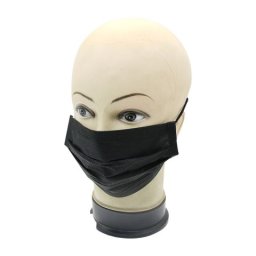 Medicală masca pentru fata, 10 buc, negru black