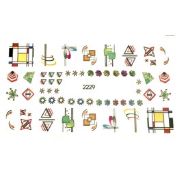 Slider-design, decalcomanii autocolante 2229