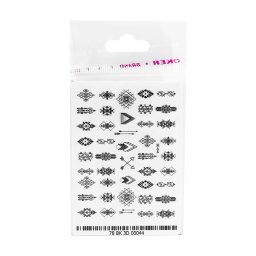 3D sticker 3d-044 (black and white)
