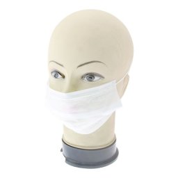 Medicală masca pentru fata, 10 bucati, alb white