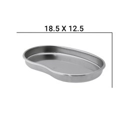 Tava metalica pentru depozitare instrumente, manichiura si pedichiura, S