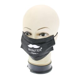 Mască medicală, negru 2, 1 buc winter