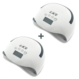 Lampă profesională pentru manichiură LH X5Plus, LED/UV, 58W + cadou lampă LH X5Plus