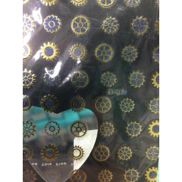 Sticker for nail art (gold) D-07