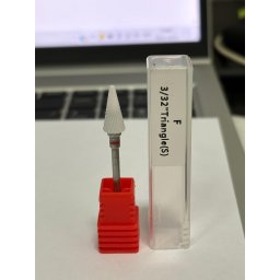 Ceramic nozzle, cone with red notch, F Triangle (S)