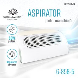 Aspirator praf unghii 858-5, 60W