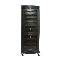 Cărucior pentru coafor, culoare negru/verde aprins K2