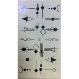 Slider design, decals sticker 312