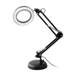Lampă de masă cu lupă M 04-01 (culoare negru și alb)