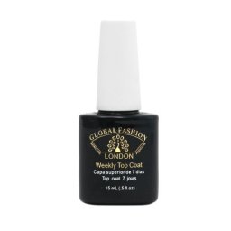 Un strat de lac de unghii, durata de șosete de 7 zile, Weekly Top Coat Global Fashion 15 ml