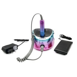 Freza profesionala BQ730, Pila electrica unghii, reincarcabila, 50W,35000 rpm, culoare roz
