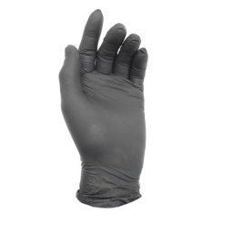 Mănuși din nitril 100 buc black-M