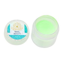 Pudră acrilică fluorescent Green