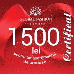 Un certificat de cadou de 1500 lei