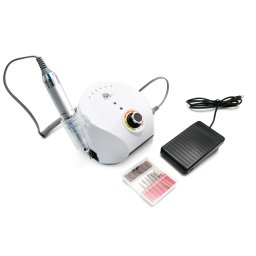 Pila/Freza electrica, GF-220, Global Fashion, 80W, 45000 RPM, Alb
