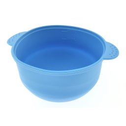 Bol pentru topit ceara, silicon, 400 ml, culoare albastra