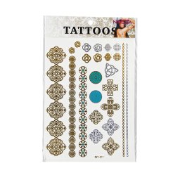 Tatuaj corp temporar Metal Tatto Stickers NVT-017