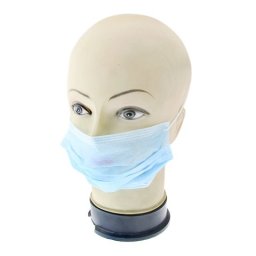 Medicală masca pentru fata, 10 buc, albastru blue