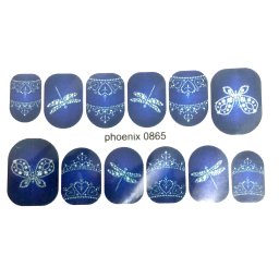 Design glisant, autocolante de transfer 0865