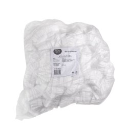Bonete Charlotte de unică folosință, alb, 100 bucăți