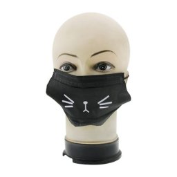 Medicală masca pentru fata, 5 bucati, negru black6
