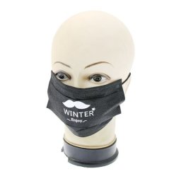 Medicală masca pentru fata, 5 bucati, negru black8