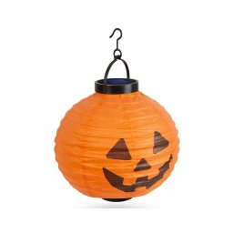 Decorațiune LED solară HALLOWEEN LED/150 mAh IP44 dovleac