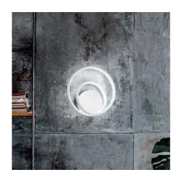 Ideal Lux - Aplică de perete OZ LED dimmabilă, 28W/230V, CRI 90, albă