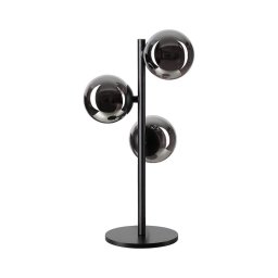 Ideal Lux - Lampă LED de birou PERLAGE 3xG9/3W/230V negru/fumuriu
