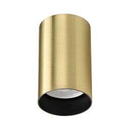 Ideal Lux - Spot LED LOOK 1xGU10/7W/230V CRI 90, Ø 6 cm, alamă