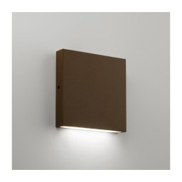 Ideal Lux - Aplica LED de exterior POST-IT, 3W, 12V, CRI 90, maro