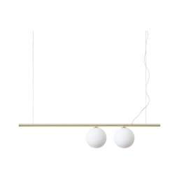 Ideal Lux - Pendul LED PERLINE pe cablu, 2x G9, 3W, 230V, auriu