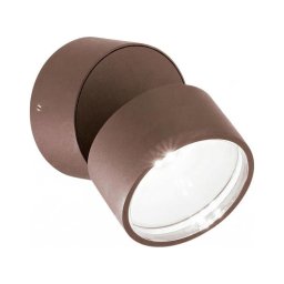 Ideal Lux - Aplica de perete LED pentru exterior OMEGA LED/7W/230V CRI 90 IP54 maro