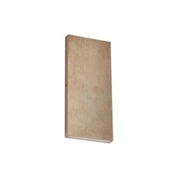 Ideal Lux - Aplică de perete LED pentru exterior POST-IT, 6 W, 12 V, CRI 90, finisaj alamă