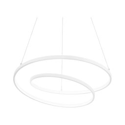 Ideal Lux - Lustră LED dimabilă suspendată pe cablu OZ LED/48W/230V Ø 60 cm CRI 90 albă