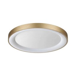 Ideal Lux - Plafonieră LED PLANET, 29W, 230V, CRI 90, Ø 60 cm, alamă
