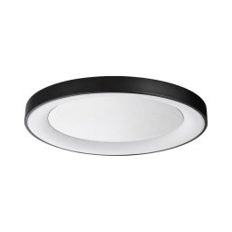 Ideal Lux - Plafonieră LED PLANET, 29 W, 230 V, CRI 90, diam. 60 cm, negru