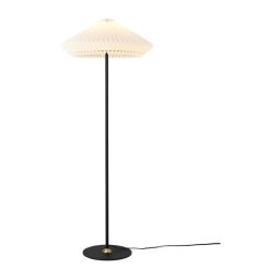 Halo Design 745043 - Lampă de podea PARIS 1xE27/40W/230V negru/alb/stejar