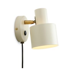 Halo Design 746873 - Aplica de perete tip spot VOGUE, 1xE27/40W/230V, crem/alamă