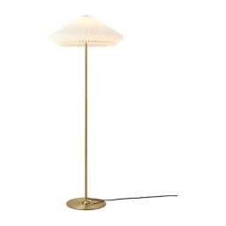 Halo Design 745050 - Lampă de podea PARIS 1xE27/40W/230V, alamă/alb/stejar