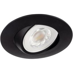 Kanlux 39260 - Corp de iluminat încastrat LED FIZU LED/4W/230V 3000/4000/6500K negru