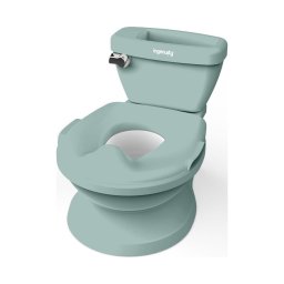 Ingenuity - Oliță pentru copii MY SIZE cu sunet, verde, 2xAAA
