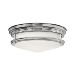 Quintiesse QN-HADRIAN-FS-CM-OPAL - Plafonieră de exterior HADRIAN, 2xE27 (max. 40W), 230V, IP44, crom