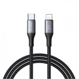 Cablu Date si Incarcare USB-C - Lightning Joyroom S-A28 Flash, 30W, 1m, Negru