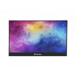 Monitor Portabil Verbatim 49590 | 14", IPS, Full HD, 60Hz, Negru