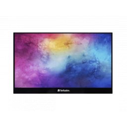 Monitor Portabil Verbatim 49593 | 17.3", IPS, Full HD, 60Hz, Negru